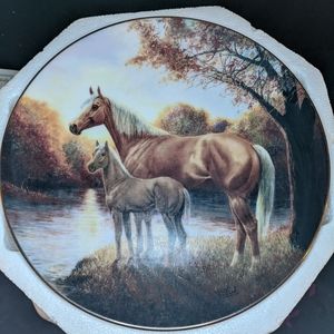 Unbridled Spirit Plate Connection Autumn Reverie by Chuck DeHaan w/COA